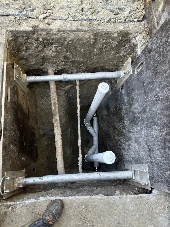 Experienced plumber completing Gas Line Repair work in Wayne